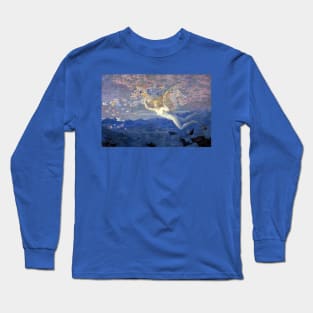 Wings of the Morning - Edward Robert Hughes Long Sleeve T-Shirt